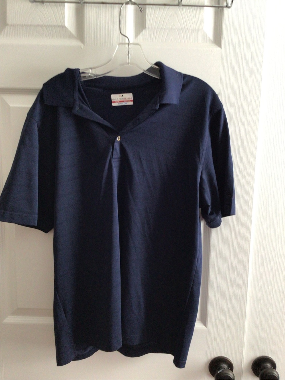 Grand Slam Navy Blue Men's Polo Shirt